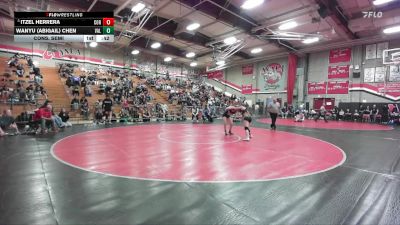 120 lbs Cons. Semi - Itzel Herrera, Corona vs Wanyu (Abigail) Chen, Valencia