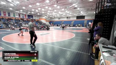 184 lbs Quarterfinal - Ryder Slayton, Messiah College vs Gavin Kohel, Wisconsin-Whitewater