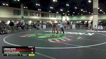 195 lbs Round 2 (16 Team) - Porter Loveland, Applied Pressure X Kame vs Joshua Smith, Nauman Yellow