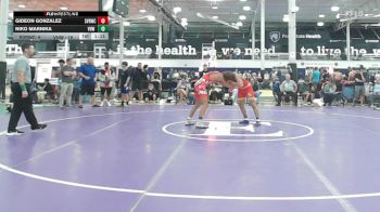 147 lbs 3rd Place - Gideon Gonzalez, Carpe Diem - HSC vs Niko Marnika, VHW Blue - HSC