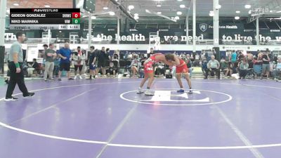 147 lbs 3rd Place - Gideon Gonzalez, Carpe Diem - HSC vs Niko Marnika, VHW Blue - HSC