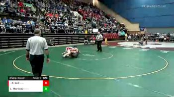 2 lbs Champ. Round 1 - Gabe Kell, Marion vs Lucas Martinez, Strasburg