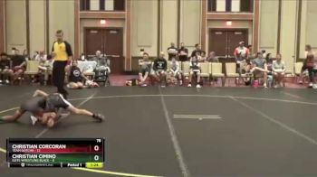 78 lbs Round 5 (6 Team) - Christian Corcoran, Team Gotcha vs Christian Cimino, Elite Wrestling Black