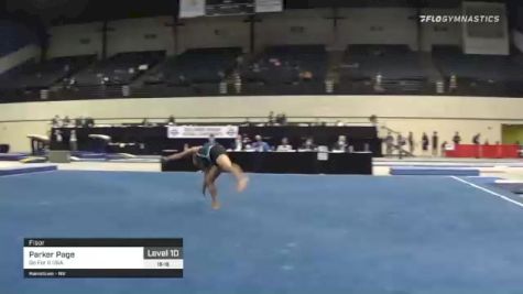 Parker Page - Floor, Go For It USA - 2021 USA Gymnastics Development Program National Championships