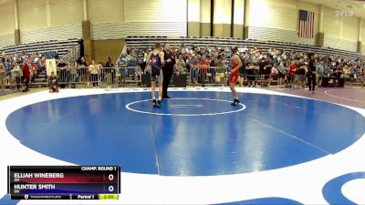 86 lbs Champ. Round 1 - Elijah Wineberg, OH vs Hunter Smith, OH