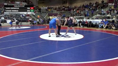 6A 285 lbs Quarterfinal - Alex Copestick, Fayetteville High School vs Chase Trimble, Bryant High School