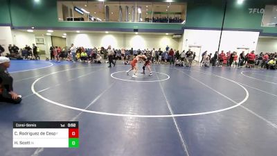 90 lbs Consolation - Carlos Rodriguez De Cespedes, FL vs Harry Scott, IN