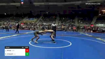 130 lbs Final - Jaxon Miller, Ubasa vs Cooper Driscoll, Westshore WC