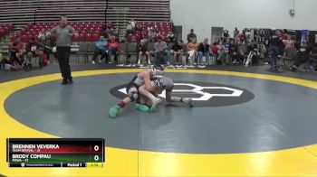 90 lbs Placement Matches (8 Team) - Brennen Veverka, Team Revival vs Brody Compau, POWA