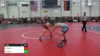 109 lbs Quarterfinal - Nat'aani Prado, Atc vs Alexander King, Eastlake