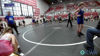 85 lbs Rr Rnd 1 - Kardyn Prasch, Harrah Little League Wrestling vs Adyson Wagner, Choctaw Ironman Youth Wrestling