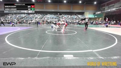 125 lbs Round Of 32 - Evelyn Scott, Deer Park vs Jaeda Lozano, Hillsboro Mat Club