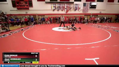 120 lbs Semifinal - Evan Brinlee, Deer Park vs Isaac Rodriguez, Mabton