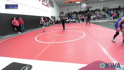 55-58 lbs Quarterfinal - Jude Azzain, Raw Wrestling Club vs Colton Tecumseh, Mojo Grappling Academy