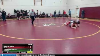 195 lbs Quarterfinal - Aaron Davis, Mt. Si vs Izaiah Marquez, Centralia