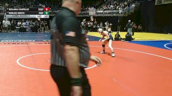 5A 110 lbs Cons. Round 3 - Solana Castillo, El Paso Jefferson vs Emilee Smith, Frisco Centennial