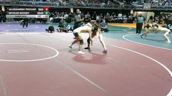 6A 105 lbs Semifinal - Brynlee Mooney, Conroe The Woodlands vs Allessandra Toscano, El Paso Eastwood