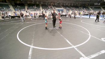 58 lbs Consi Of 8 #2 - Tate Wilson, Hilldale Youth Wrestling Club vs Aubrey Snyder, Dark Cloud Wrestling Club