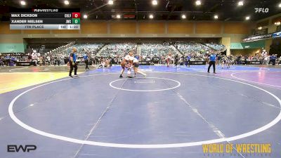 175 lbs 7th Place - Max Dickson, Culver Mat Club vs Xander Nielsen, JWC