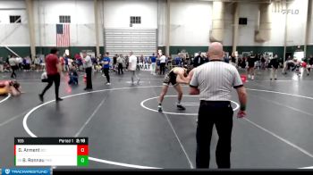 165 lbs Cons. Round 4 - Blaise Ronnau, Fort Hays State vs Garrett Arment, Briar Cliff (Iowa)