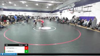 145 lbs Champ. Round 2 - Alexi Fuentes, Prosser vs Johnny Williams, Deer Park