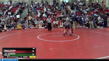 185 lbs 1st Place Match - Joy Hawkins, Sparkman vs Molly Eaton, Brookwood Jr-Sr