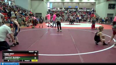 60 lbs Cons. Round 2 - Timothy Russell, Brute Force Wrestling vs Ezra Vest, Hartselle