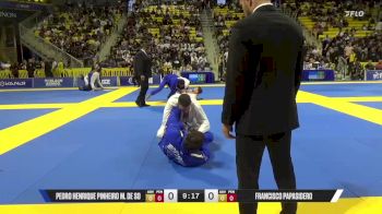 Francisco Papasidero vs Pedro Machado | 2025 World Jiu-Jitsu IBJJF Championship