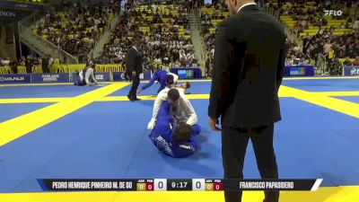 Francisco Papasidero vs Pedro Machado | 2025 World Jiu-Jitsu IBJJF Championship