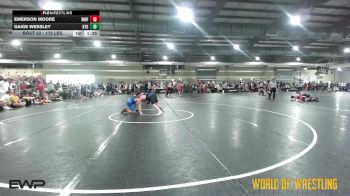 175 lbs Round Of 16 - Emerson Moore, Wentzville Wrestling Federation vs Gaige Wessley, Kansas Young Guns