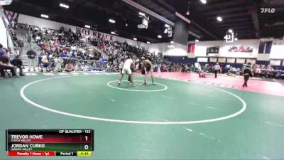 132 lbs Cons. Round 2 - Jordan Curko, Jurupa Valley vs Trevor Howe, Yucca Valley