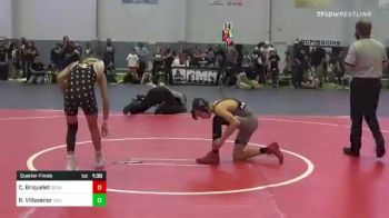 95 lbs Quarterfinal - Caden Briquelet, Bear WC vs Riki Villasenor, Silverback WC