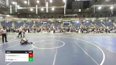 82 lbs Quarterfinal - Tyrese Crawford, Ready RP Nationals Wrestling Team vs Brody Bragg, Bear Cave WC