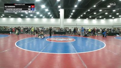 120 lbs Champ. Rd Of 32 - Eli Sanders, Ironclad Wrestling Club vs Cooper McArthur, Teknique