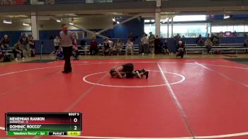 65 lbs Round 2 (6 Team) - Dominic Rocco*, Louisville vs Nehemiah Rankin, Barberton