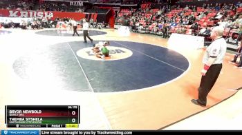 3A 175 lbs Champ. Round 1 - Themba Sitshela, Lincolnshire (Stevenson) vs Bryor Newbold, Quincy (Sr.)