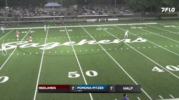 Replay: Redlands vs Pomona-Pitzer | Oct 12 @ 7 PM