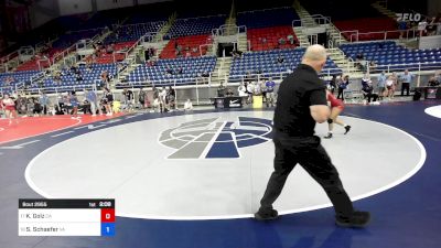 120 lbs Cons 8 #1 - Kylee Golz, CA vs Skylar Schaefer, VA