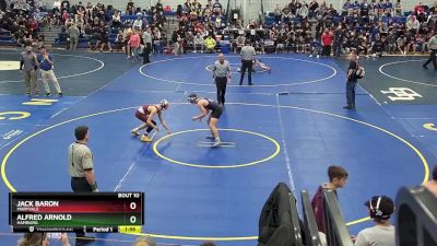 145 lbs Champ. Round 1 - Alfred Arnold, Hamburg vs Jack Baron, Maryvale