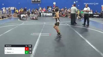 56 lbs Rr Rnd 5 - Kade Roeder, Young Guns (IL) vs Troy Davis, Iowa Hammers Blue