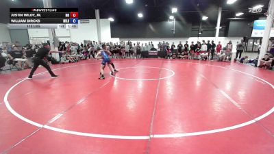 115 lbs Justin Wildy, Jr., Maryland vs William Dircks, Minnesota Blue