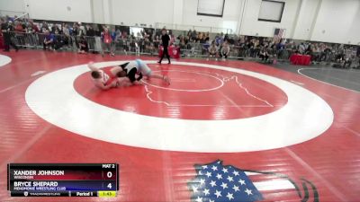 285 lbs Round 5 - Xander Johnson, Wisconsin vs Bryce Shepard, Menomonie Wrestling Club