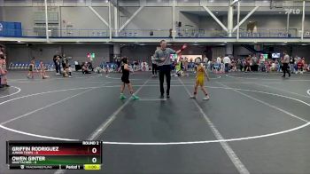 56 lbs Round 2 - Griffin Rodriguez, Junior Terps vs Owen Ginter, Unattached