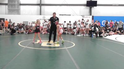 29 lbs Rr Rnd 5 - Aspyn Marple, Okie Girls - W vs Sylvia Brillhart, VA Killers - W