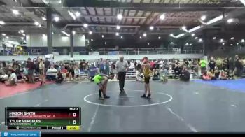 75 lbs Round 2 (8 Team) - Mason Smith, HANOVER HAWKEYE/RIVER CITY WC vs Tyler Verceles, HEADHUNTERS WC