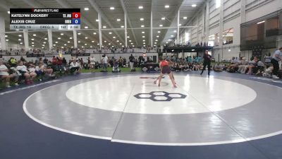 105 lbs Katelynn Dockery, Texas vs Alexis Cruz, Oregon