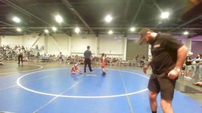 70 lbs Quarterfinal - Hunter Bates, Aniciete TC vs Isaac Perez, Savage House WC