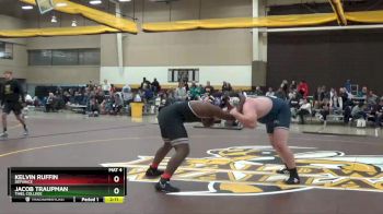 285 lbs Cons. Round 2 - Kelvin Ruffin, Defiance vs Jacob Traupman, Thiel College