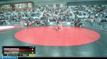 49 lbs Quarterfinal - Shaun Gonzalez, Ascend Wrestling Academy vs Dallas Marshall, Warriors Of Christ WOC