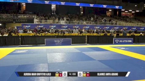 Iilahnee Amya Abiang vs Aurora Mari Griffiths Ajilo 2026 Pan Kids Jiu-Jitsu IBJJF Championship